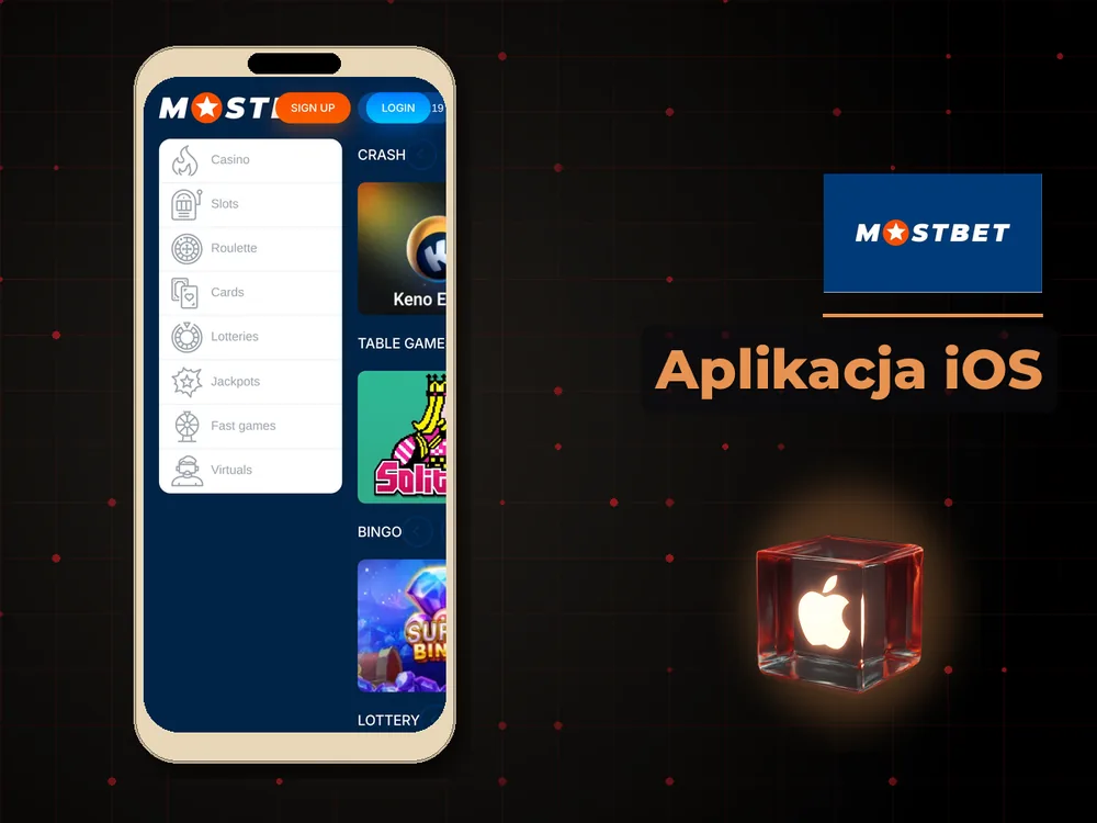 mostbet - Aplikacja iOS