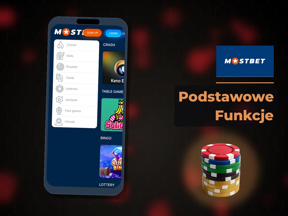 mostbet - Podstawowe Funkcje