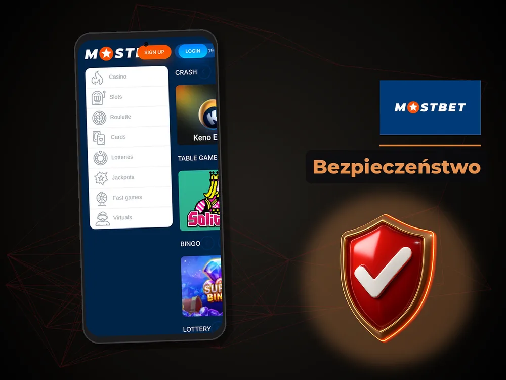 mostbet - Bezpieczeństwo