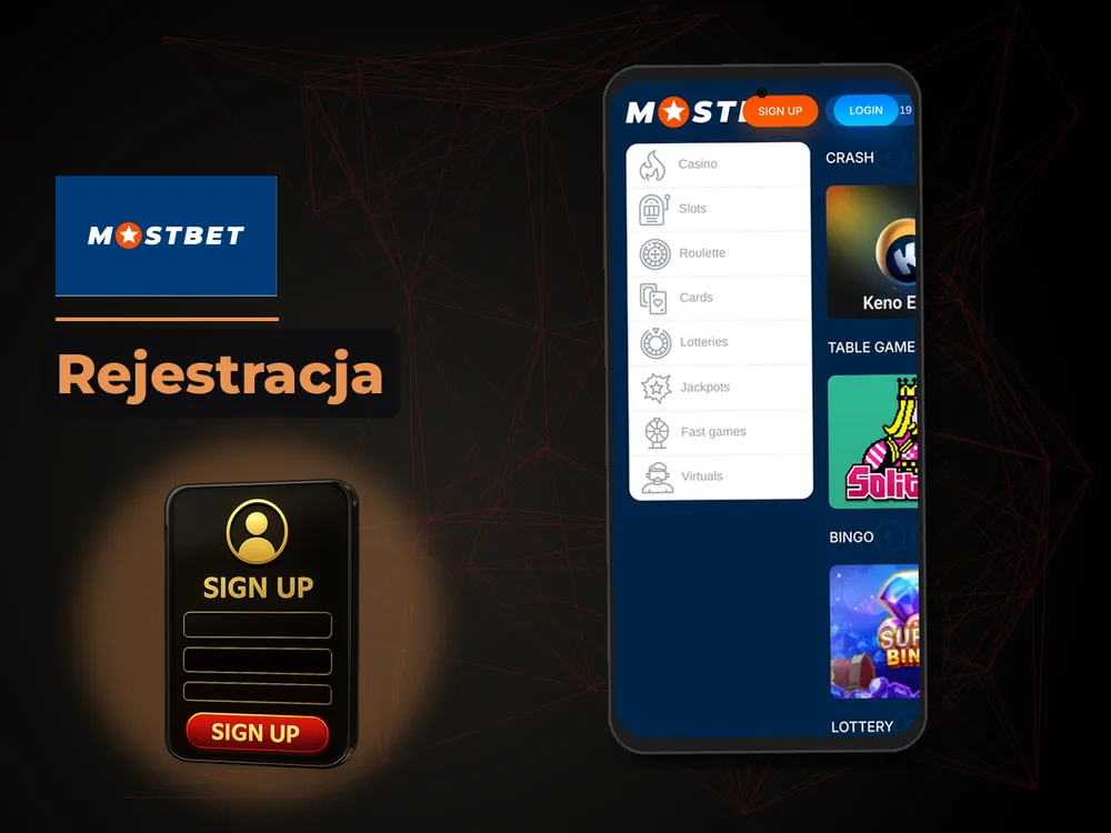 mostbet - Rejestracja