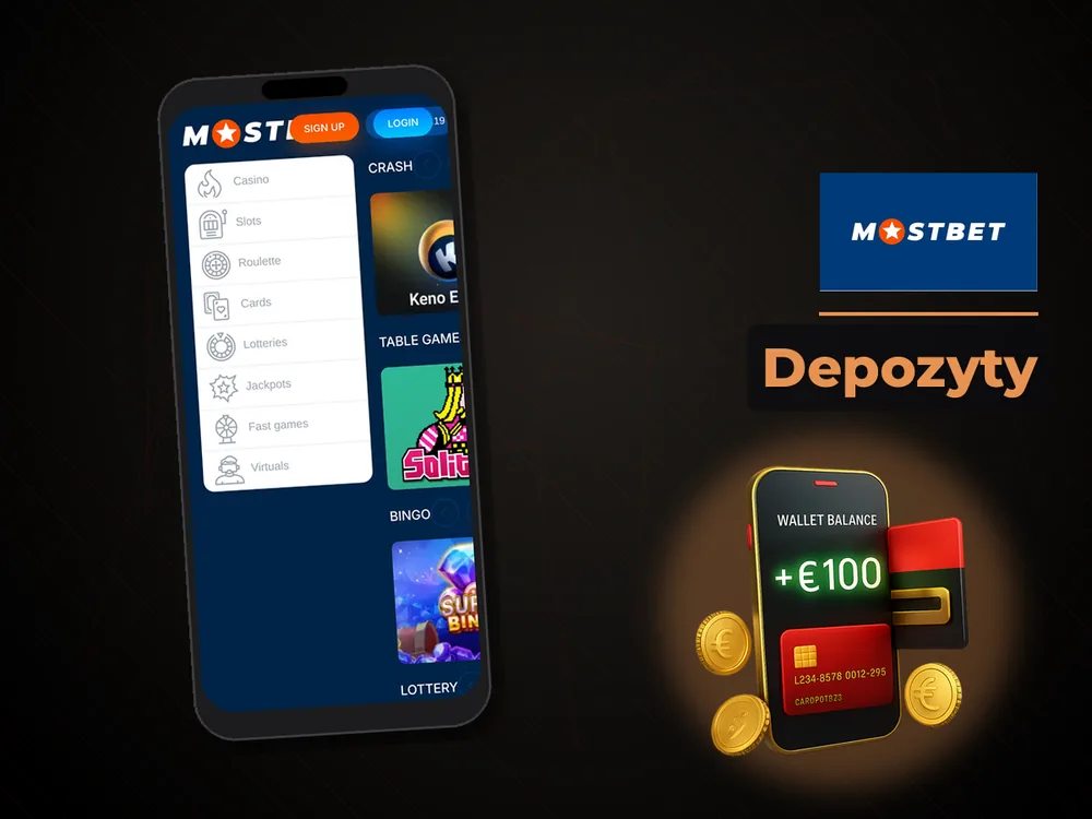 mostbet - Depozyty