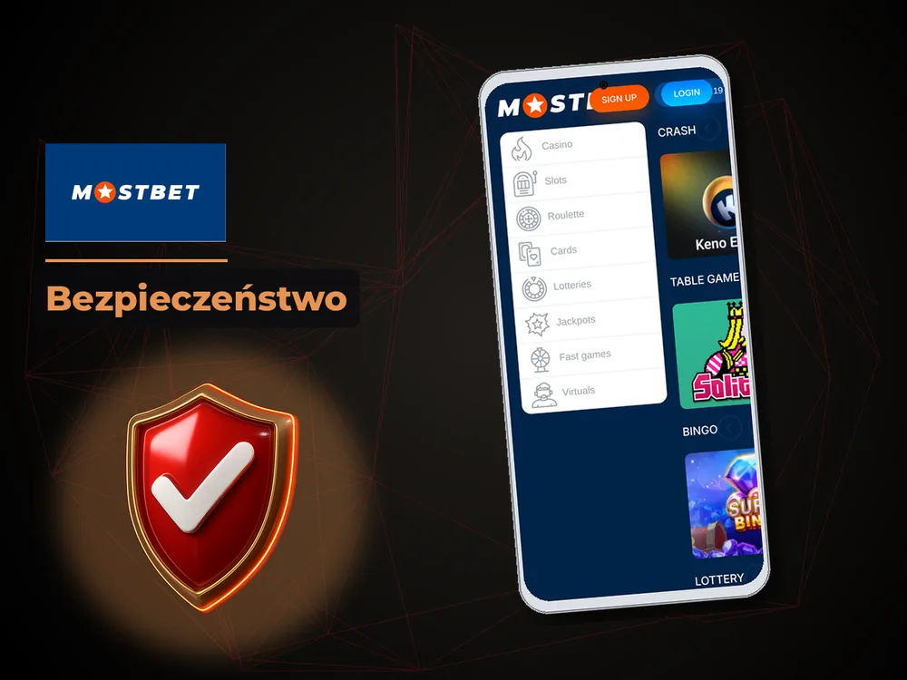 mostbet - Bezpieczeństwo