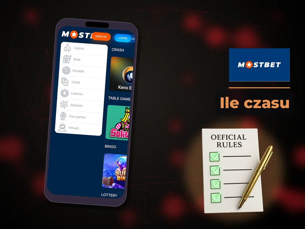 mostbet - Ile czasu