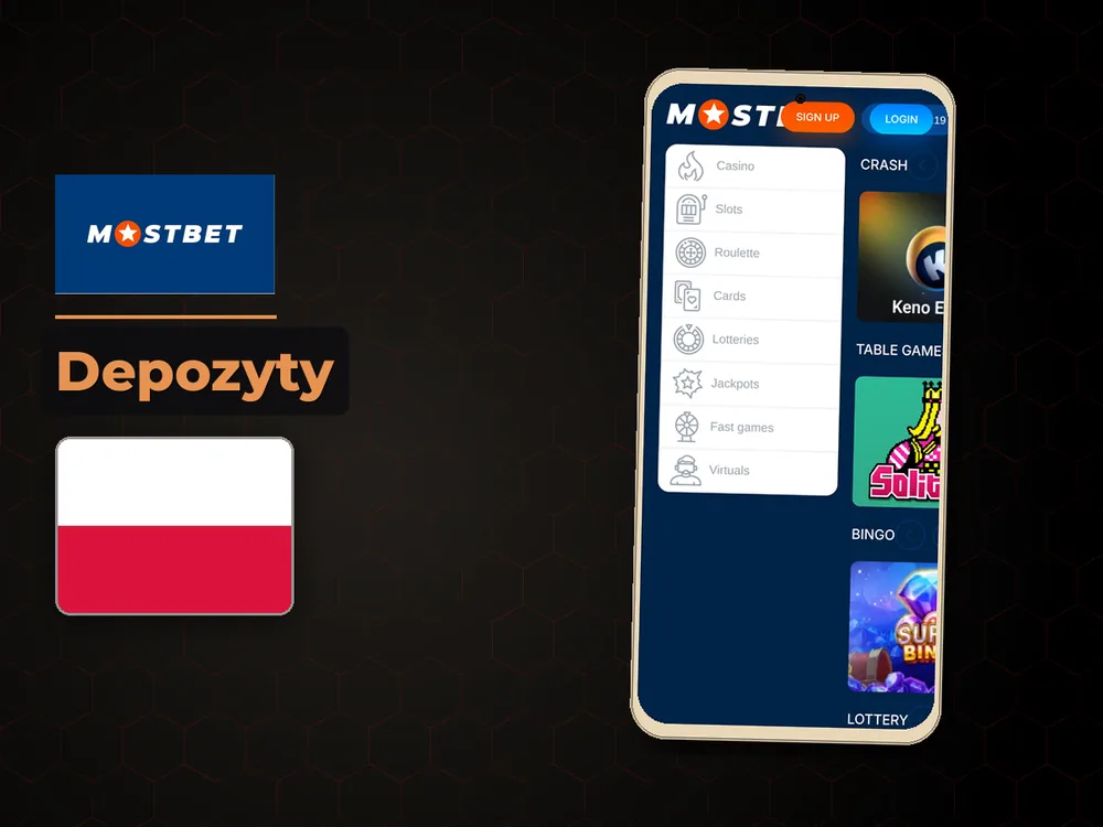 mostbet - Depozyty