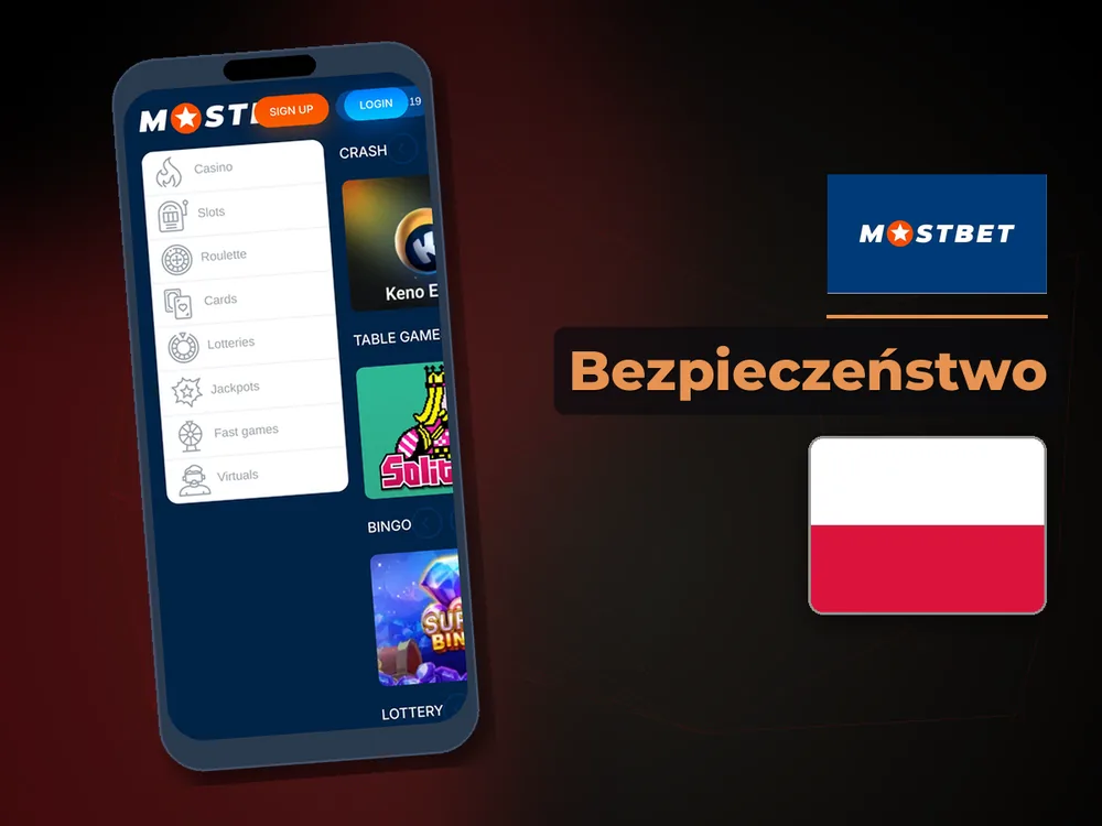 mostbet - Bezpieczeństwo