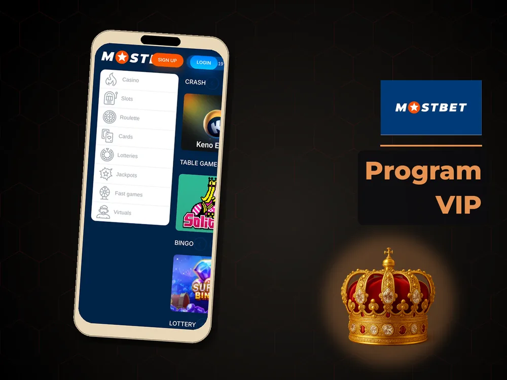 mostbet - Program VIP