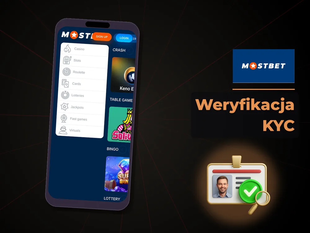mostbet - Weryfikacja KYC