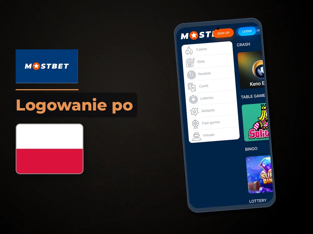 mostbet - Logowanie po