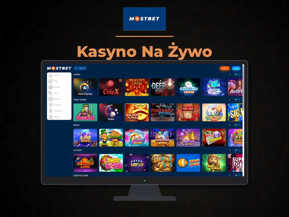 mostbet - Kasyno Na Żywo